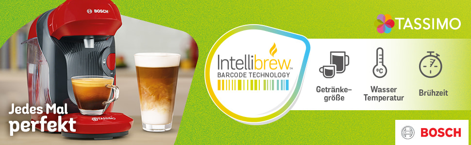 tassimo kapseln jacobs caffè crema classico xl, 5 x 16 pads, 80 kaffeekapseln