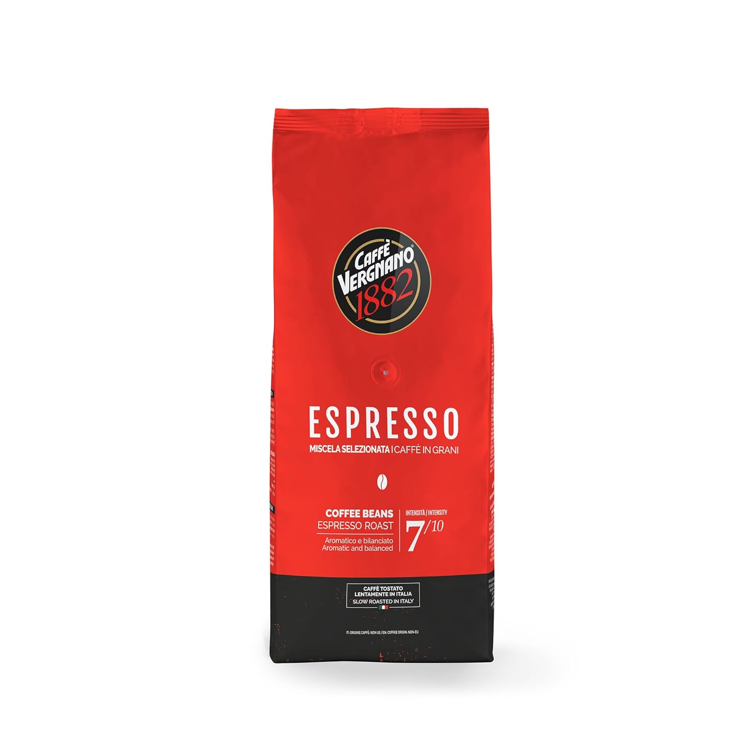 caffè vergnano 1882 kaffeebohnen espresso 1 packung enthält 1 kg