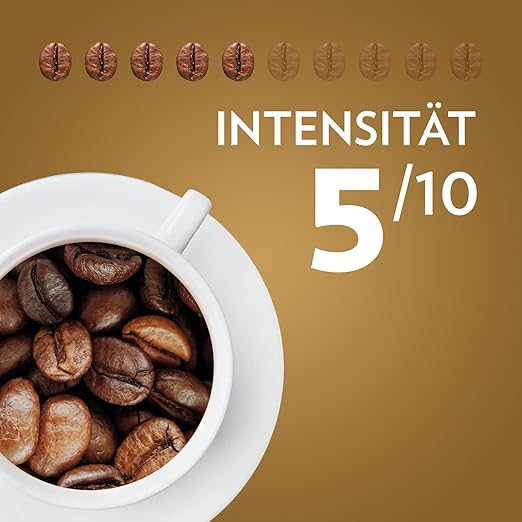 lavazza, qualità oro, kaffeebohnen, mit aromanoten von früchten und blumen, für einen samtigen espresso, 100 % arabica kaffeebohnen, intensität 5/10, mittlere röstung, 1 kg