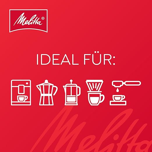 melitta bellacrema la crema ganze kaffee bohnen 1,1kg, ungemahlen, kaffeebohnen für kaffee vollautomat, mittlere röstung, geröstet in deutschland, stärke 3